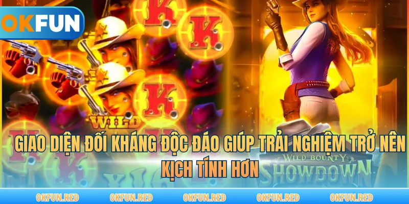Giao diện đối kháng độc đáo giúp trải nghiệm trở nên kịch tính hơn